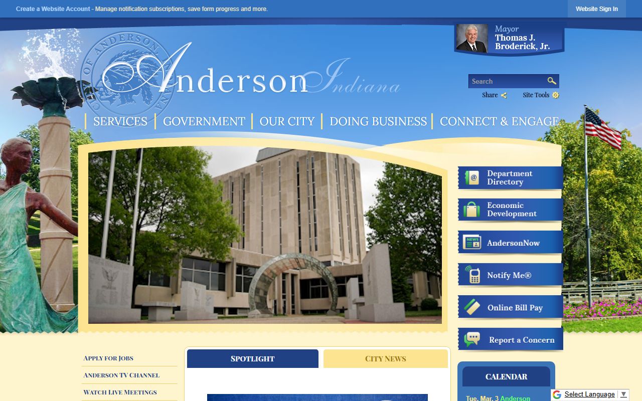 Anderson property records - City of Anderson official website