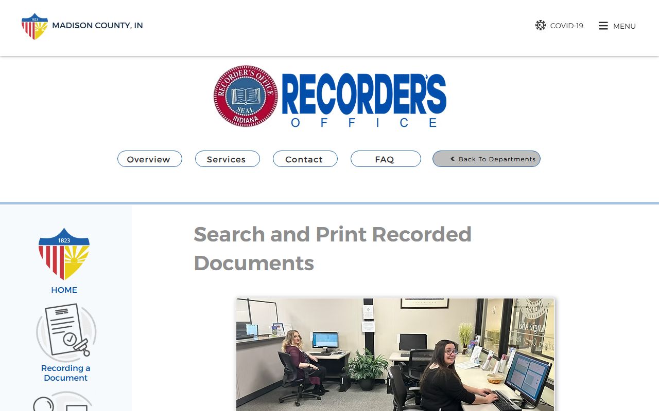 Madison County Search and Print tool for Madison County property records